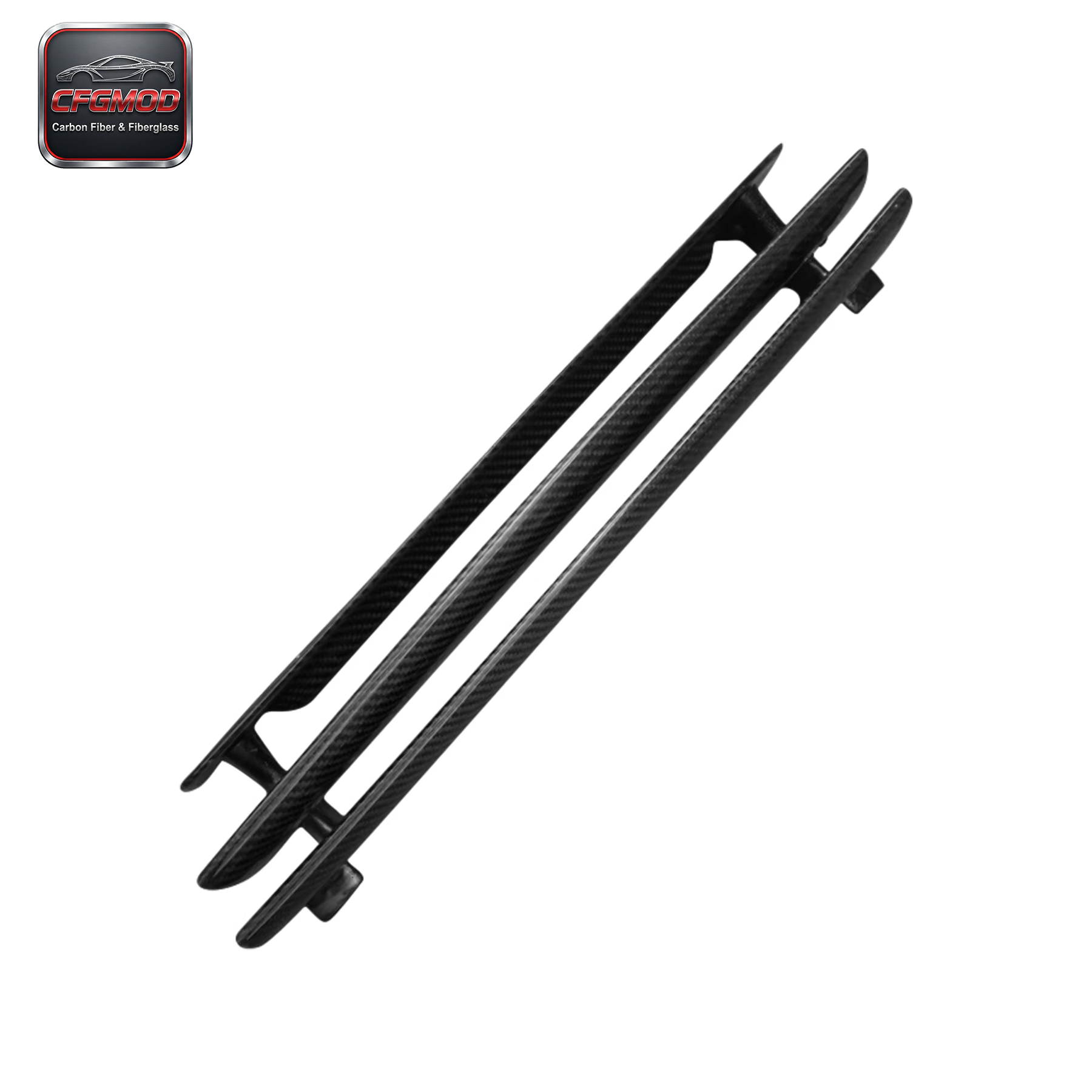 S13 Silvia GTR Front Grill CF Carbon Fiber Black 100% Fitment — 3