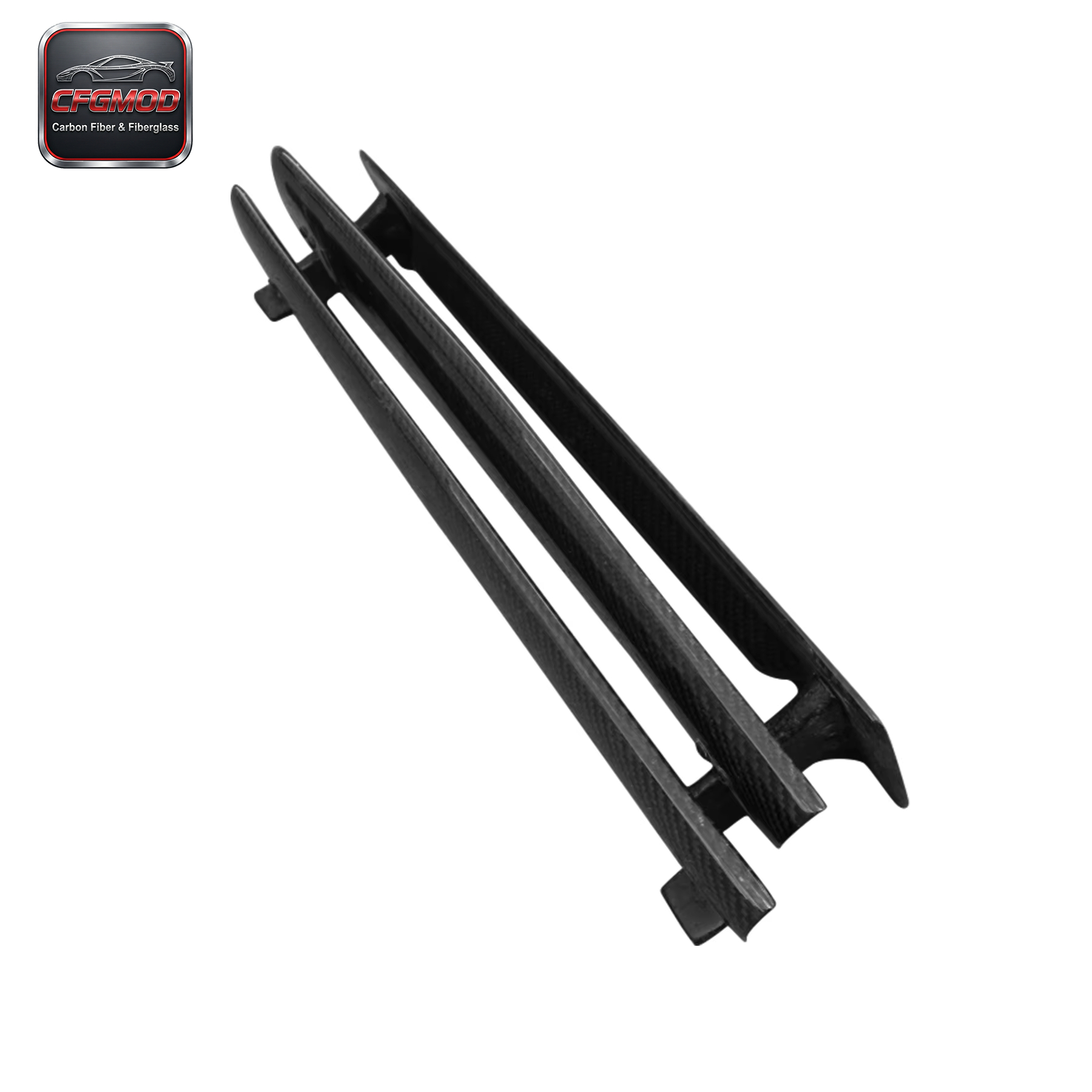 S13 Silvia GTR Front Grill CF Carbon Fiber Black 100% Fitment — 4