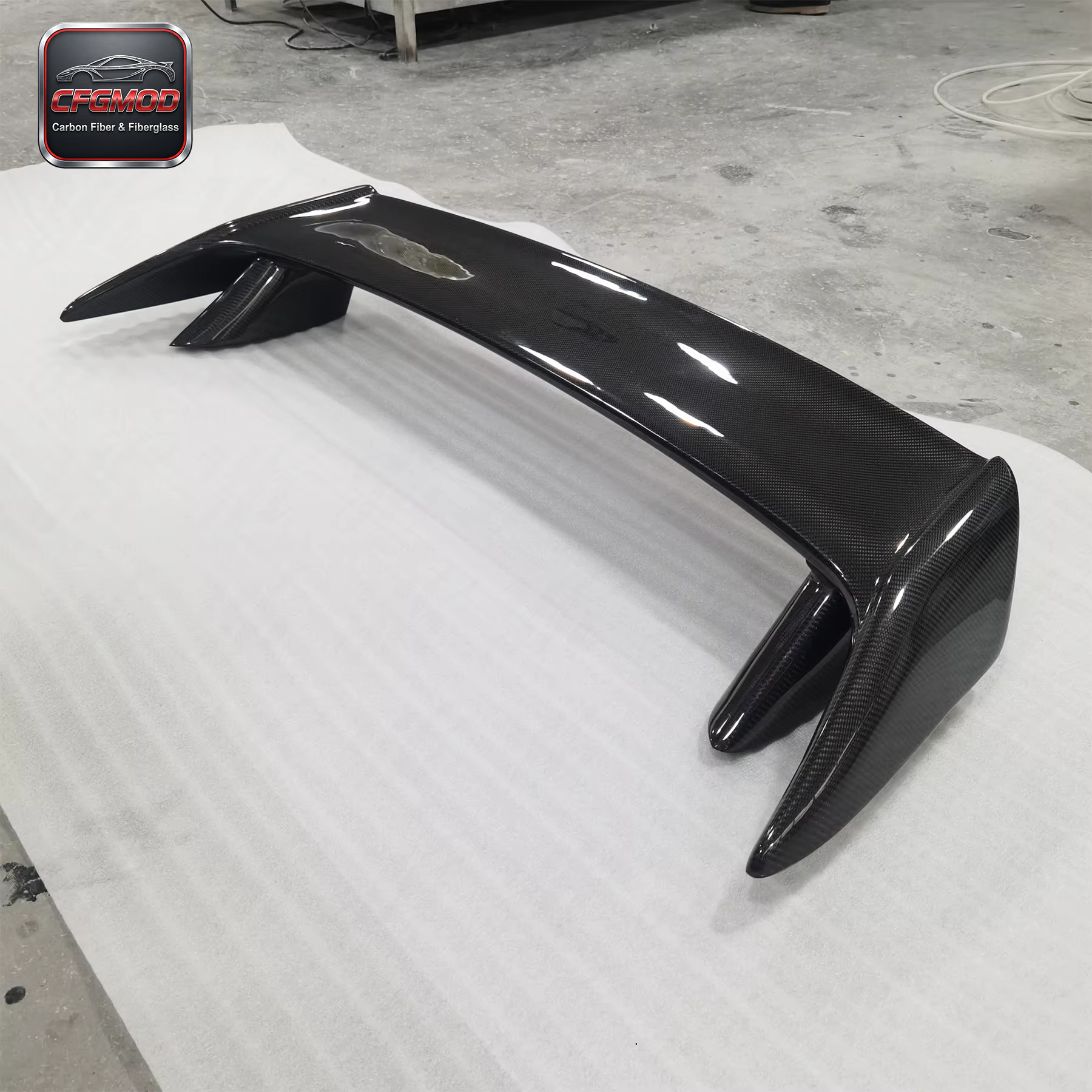 Single Deck FRP Carbon Fiber Rear Spoiler for S13 240SX 200SX Kouki Carbon Fiber — 6
