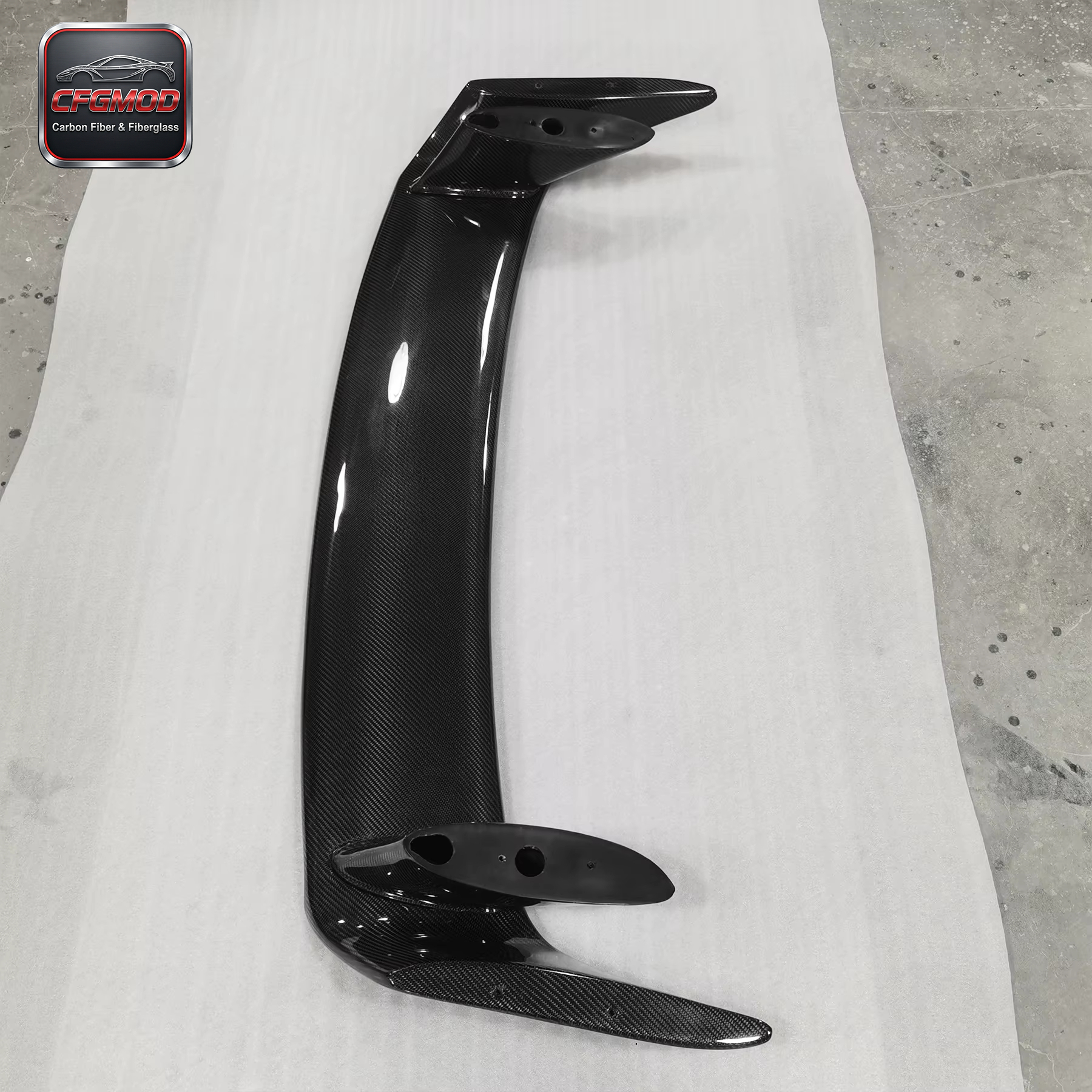 Single Deck FRP Carbon Fiber Rear Spoiler for S13 240SX 200SX Kouki Carbon Fiber — 7