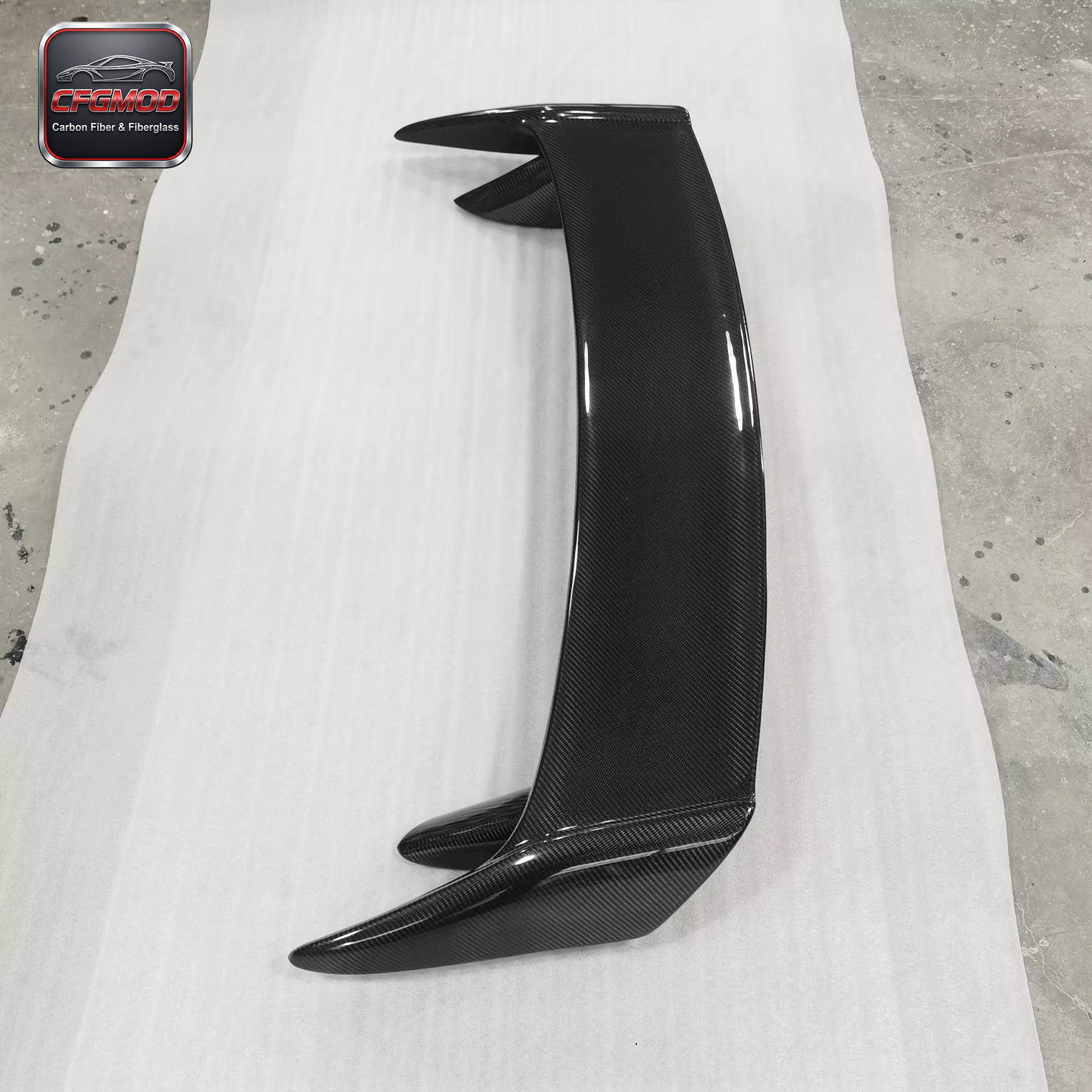 Single Deck FRP Carbon Fiber Rear Spoiler for S13 240SX 200SX Kouki Carbon Fiber — 9