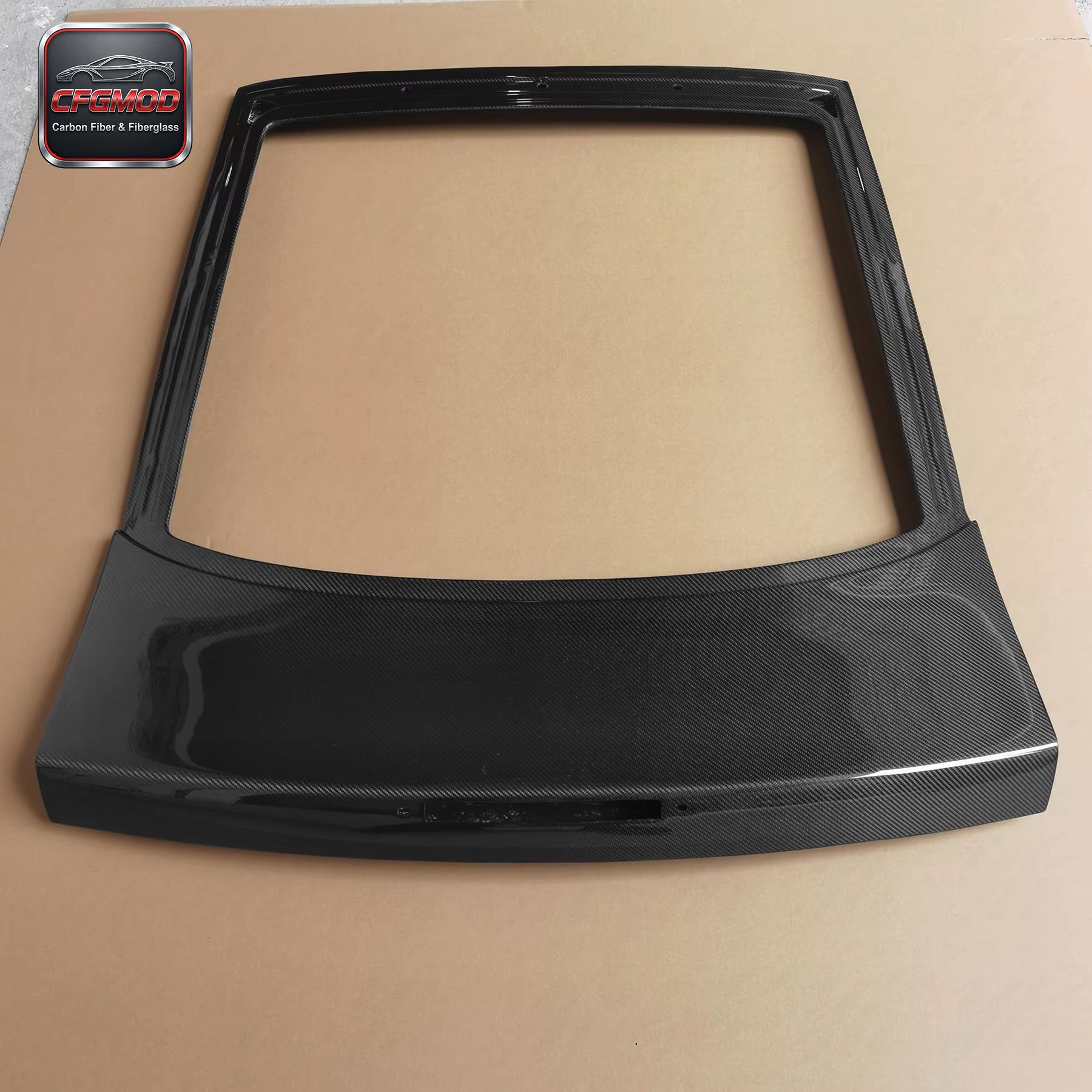 High Quality Safety 180SX Rear Trunk Bootlid Tailgate Carbon Fiber Black Easy Installation — 5