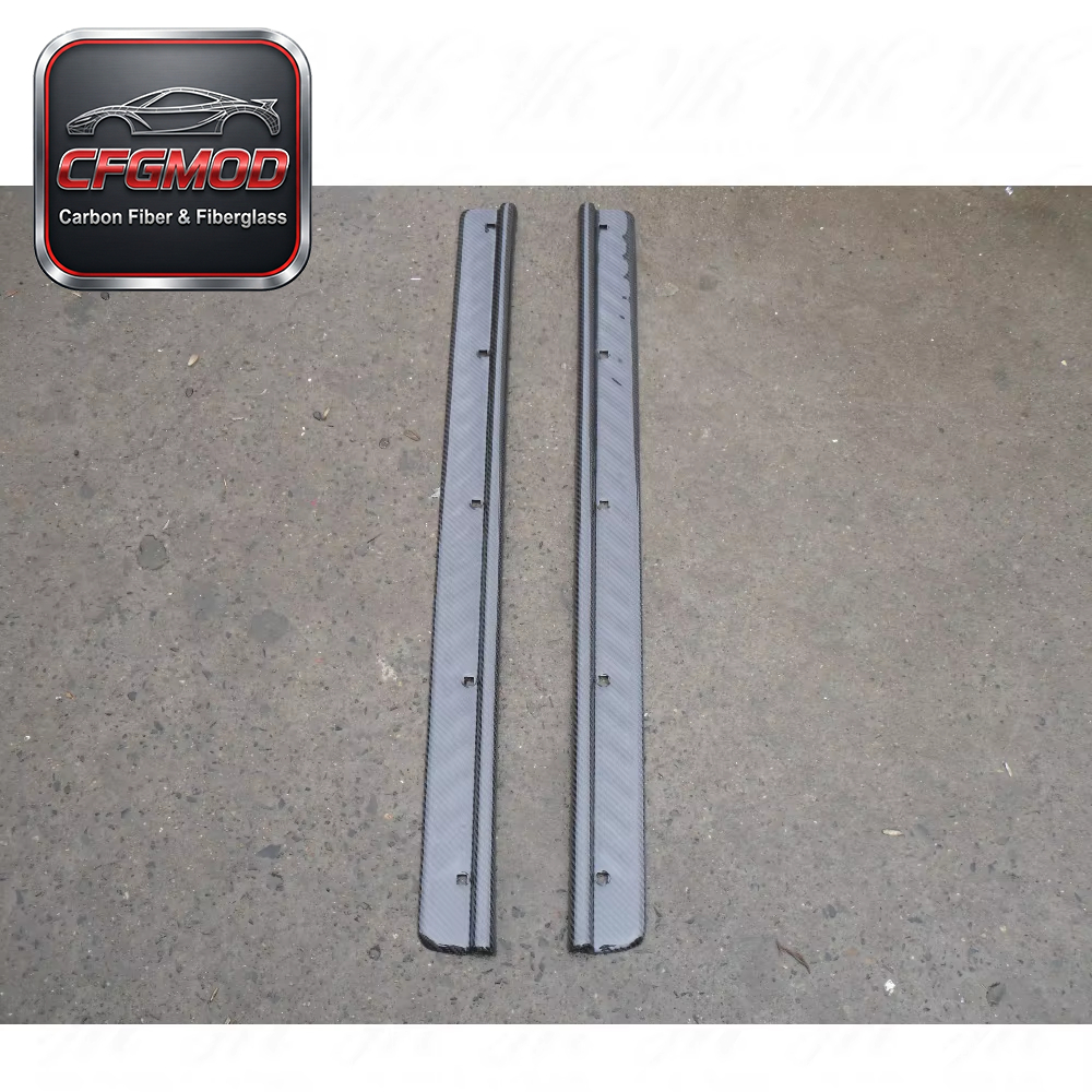 High Quality Black 180SX PRS13/PS13 Silvia Carbon Fibre Door Sill (Pair) with Easy Installation Guide and No Warranty — 5