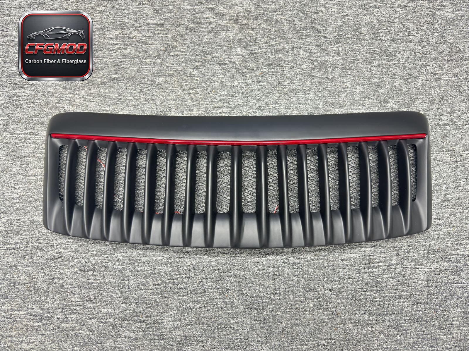 991.2 Style Carbon Fiber Engine Rear Lid Grille with LED Light for Porsche 911 991.1 Upgrade Rear Decklid Tuning Parts — 4