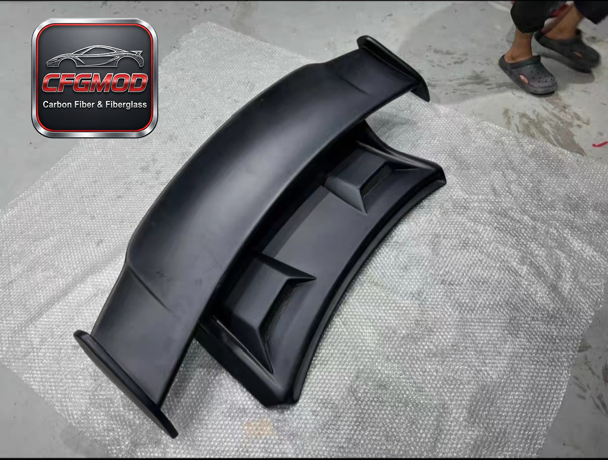 GT3 Style Carbon Fiber Rear Wing Spoiler for Porsche 987 Boxster Cayman Trunk Lip Tuning Parts — 6
