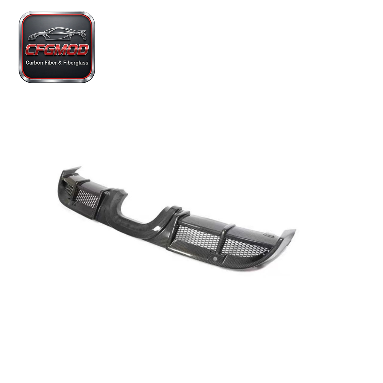 GT4 Style Dry Carbon Fiber Rear Lip Diffuser for Porsche 718 Boxster Cayman Rear Bumper Splitter Tuning Parts — 7