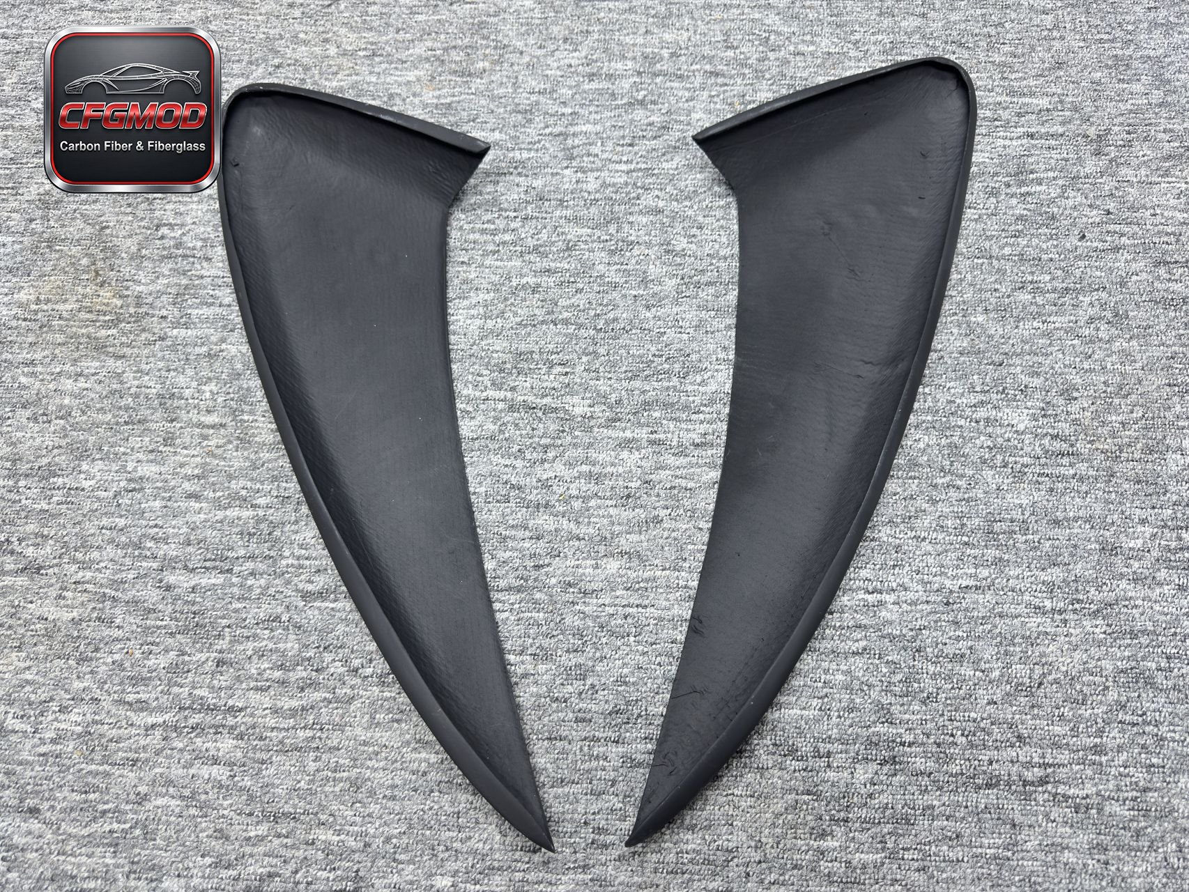 GT4 Style Carbon Fiber Rear Side Vents Air Intakes for Porsche 987 Boxster Cayman Side Quarter Panel Tuning Parts — 7