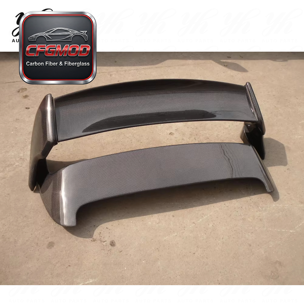 2008-2014 Impreza GRB WRX/STI VRS Style High Quality Black Rear Spoiler No Brake Light — 8