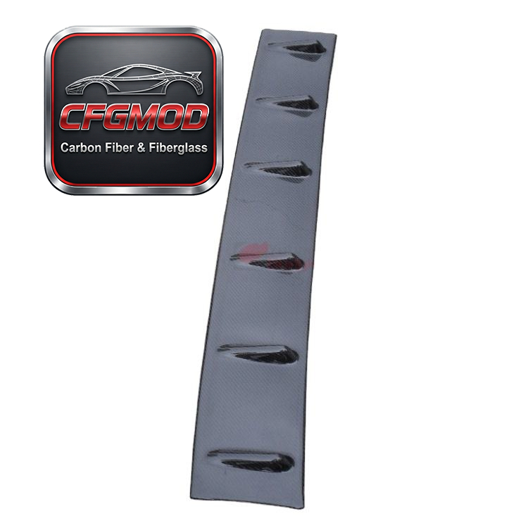 Carbon Fiber Rear Roof Spoiler Wing for 2008-2014 Subaru Impreza WRX STI GRB 5-Door Hatchback OEM Style — 1