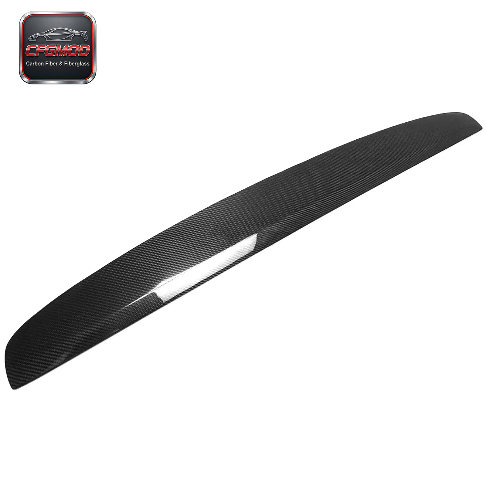 Carbon Fiber Dashboard Panel Trim Overlay for 2023-2025 Tesla Model 3 Highland — 4