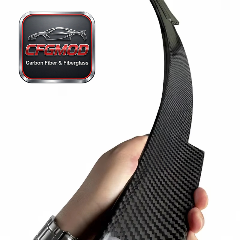 Dry Carbon Fiber Ducktail Spoiler Wing Lip for Tesla Model Y Exterior Accessories — 5