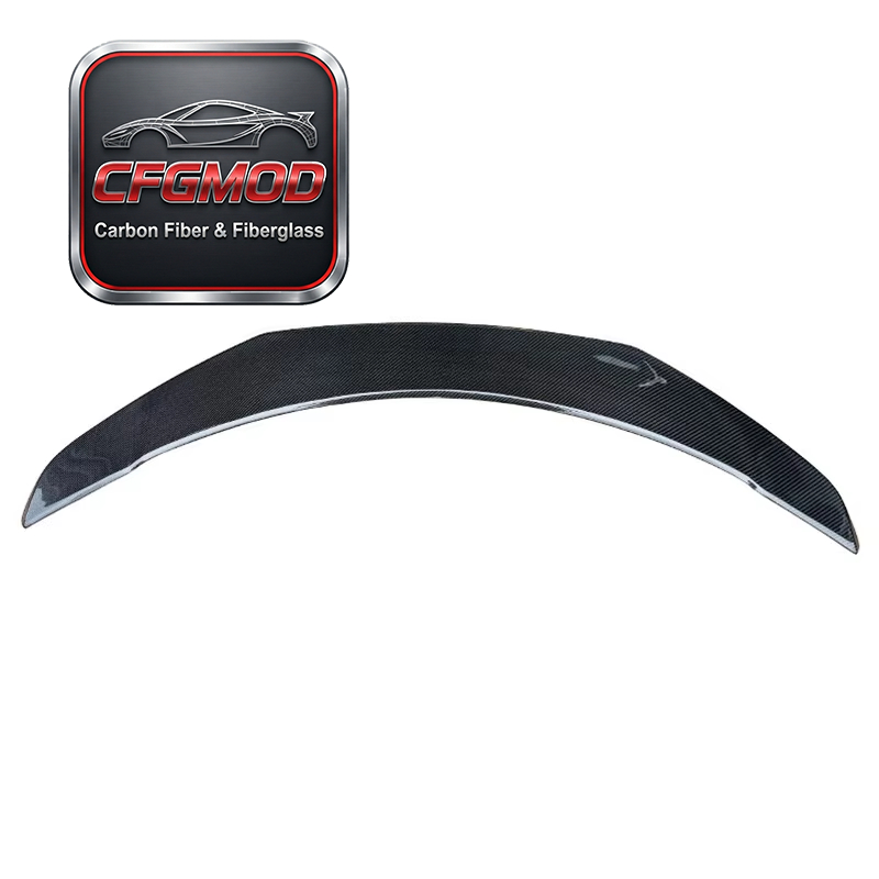 Dry Carbon Fiber V Design Rear Wing Lip for Tesla Model 3 Facelift 2024 2025 2026 — 8