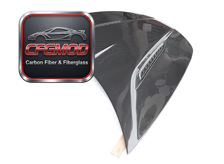 Carbon Fiber Front Trunk Lid Hood Cover for 2019-2022 Tesla Model 3 — 3