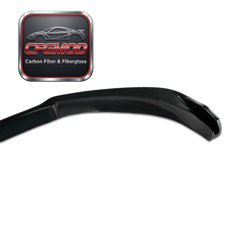 Factory Direct Carbon Fiber Front Bumper Lip Splitter for Tesla Model 3 Export Quality — 5